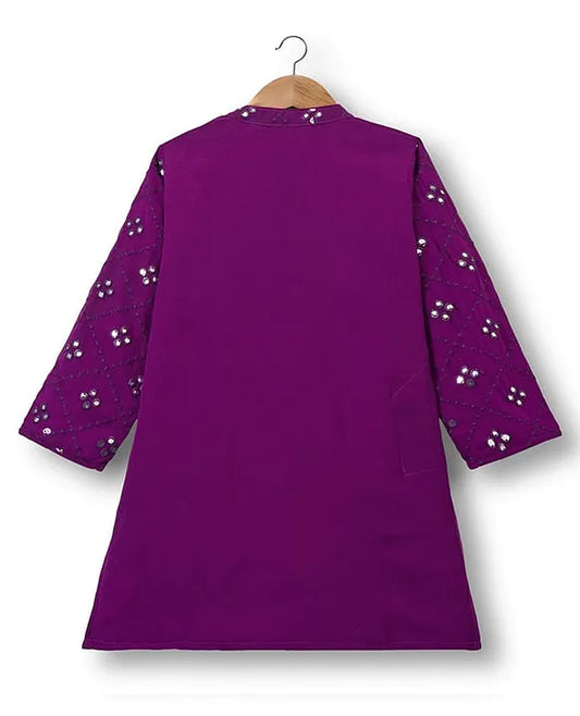 Purple Kurta pajama